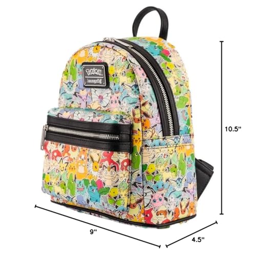 Loungefly Pokemon Ombre Womens Double Strap Shoulder Bag Purse4