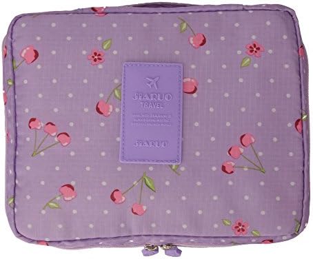 JIARUO Multi-function Makeup Cosmetic Bag Toiletry Travel Kit Organizer
