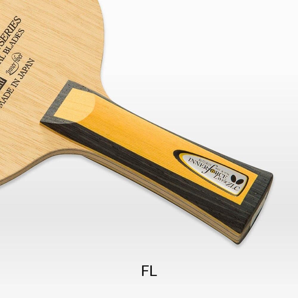 Butterfly Innerforce Layer ZLC Table Tennis Blade - ZL Carbon Fiber Blade - Innerforce Layer ZLC Blade - Available in an, FL, and ST Handle Styles - Innerfiber Technology - Made in Japan