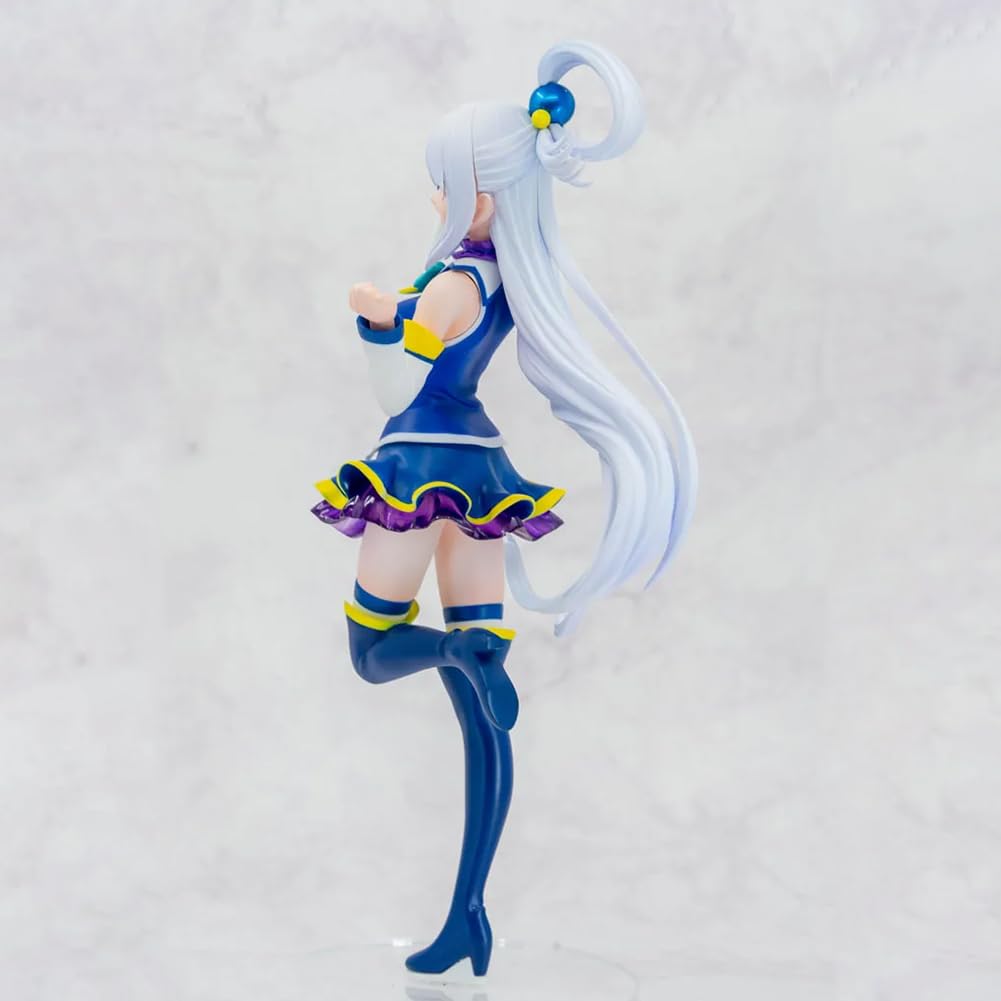 Zhongkaihua Re:0 - Figura de Emilia Aqua Outfit Anime Estatua de 20 cm de