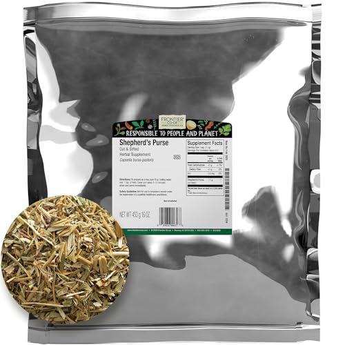 Frontier Co-op Cut and Sifted Shepherds Purse Herb 1lb