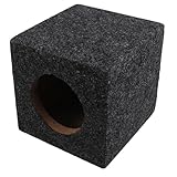 Design intérieur raffiné : ce caisson de basses élégant rehausse l’esthétique de l’habitacle de votre voiture, faisant office à la fois d’accessoire audio et de boîtier décoratif pour haut-parleur automobile, enceinte portable et caisson de basses pour camion