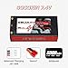 Socokin 7.4V 2S Lipo Battery 5000mAh 100C Shorty Hard Case RC Lipo Battery with 4mm Bullet T-Plug Connector for RC 1/10 Scale Vehicles Car Trucks Truggy Boat(2 Pack)