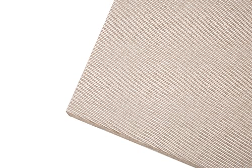 Painel de tratamento acústico, lã de rocha, 64x64x5cm, alta densidade (Off White)