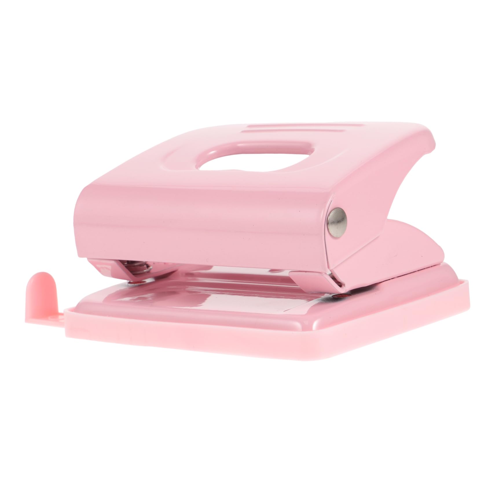 Operitacx 4pièces Perforateur à Deux Plastique Outil De Perforation Pour Papier Pour Bricolage Projets Créatifs Macarons