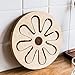 NKLL Cuscino Sedia Holder Tabella Mat Coasters Cup Pot Mat Porta Copo Tischset tè Tazza di caffè Bevanda Pad casa Tavolo da Pranzo Decor Rotonda Placemat di Legno Vaso