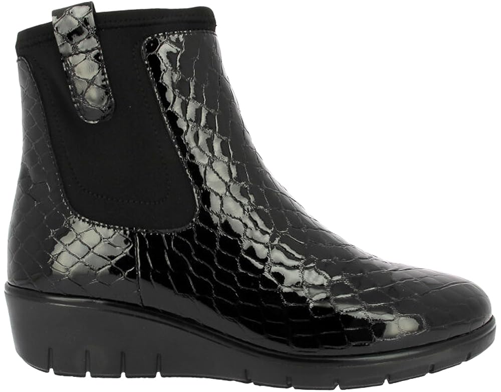 Womens Ankle Boots 60348 Patent Leather