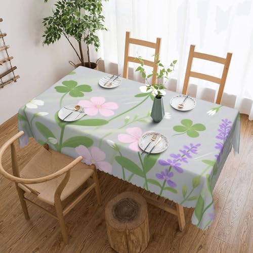 Nappe de table fleurs sauvages de qualité supérieure pour jardin
