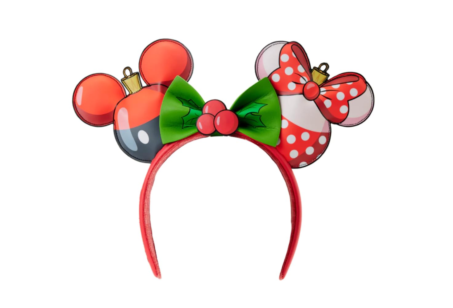 Loungefly Disney Mickey and Minnie Ornament Headband