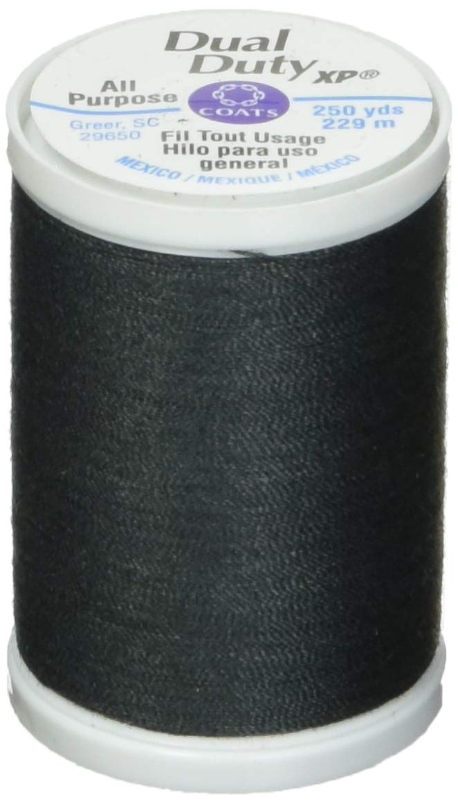Coats & Clark S910-0850 Dual Duty XP General Purpose Thread, 250-Yard, Charcoal