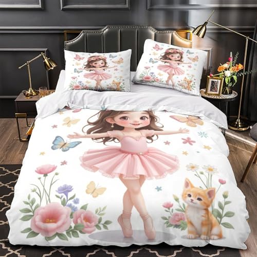Parure de lit imprimé 3D super douce en microfibre de qualité supérieure - 2