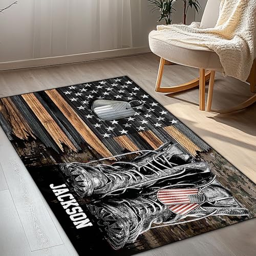 Tapete personalizado veterano para interior y exterior miniatura 5