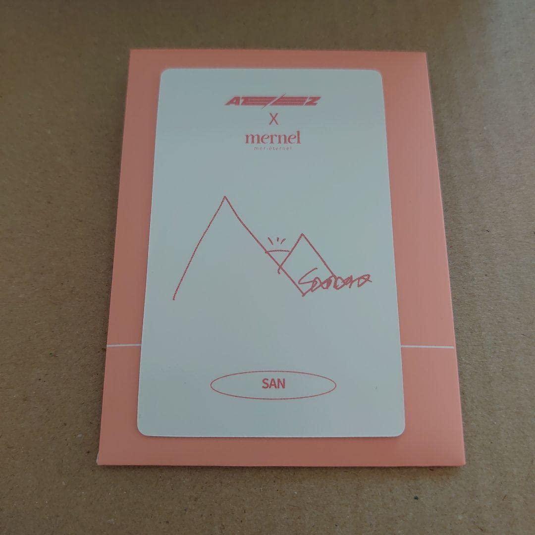 Amazon.co.jp: ATEEZ サン mernel トレカ Bタイプ : おもちゃ
