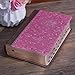 KJV Holy Bible, Giant Print Standard Size Faux Leather Red Letter Edition - Thumb Index & Ribbon Marker, King James Version, Brown/Pink Berry (KJV Standard GP Editions)