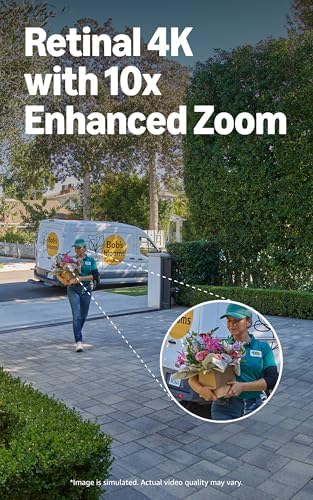 Ring Battery Doorbell Pro (newest model), Retinal 4K with wide-angle video, up to 10x Enhanced Zoom, Night Vision, and Quick Release Ultra Battery Pack, Deep Silver - 2