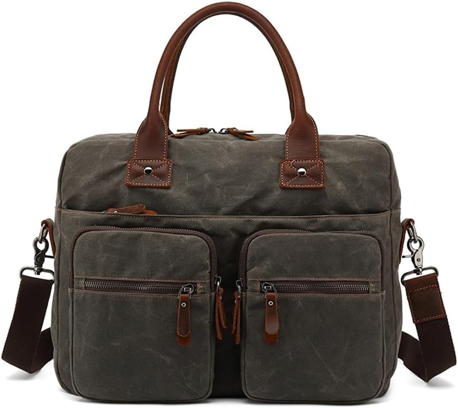 WaterproofLaptop Briefcase Large Satchel Shoulder Bag