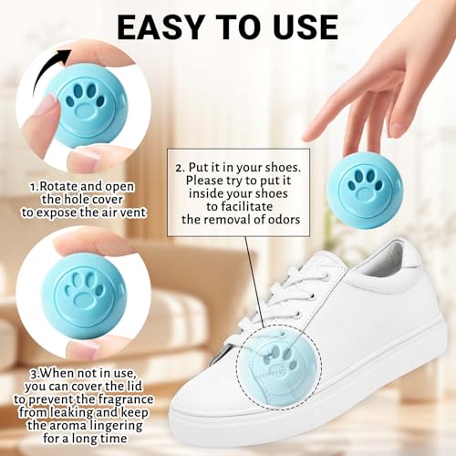 Image of STRN Sneaker Deodorizer Ball 8 PCS Scented Shoes Odor Elimination