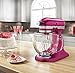 KitchenAid KSM155GBRI 5-Qt. Artisan Design Series with Glass Bowl - Raspberry Ice