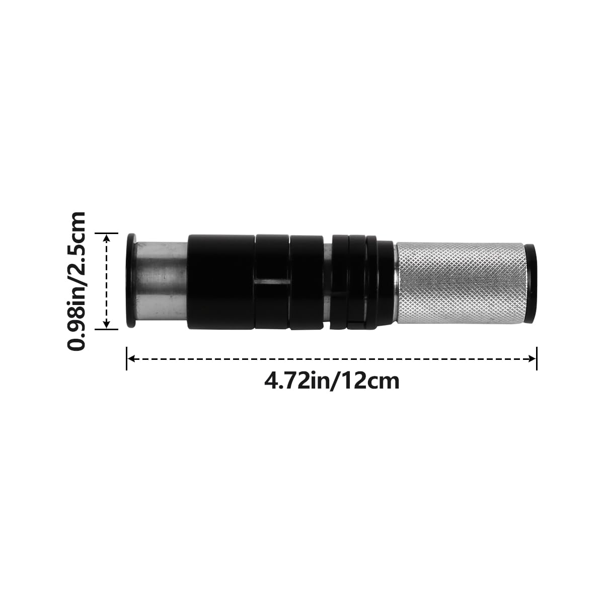 Przedłużka mostka rowerowego do widelców MTB - 24,6-25,4 mm Id, 3-55 mm regulowana wysokość aluminiowej kierownicy CNC z zestawem dystansowym