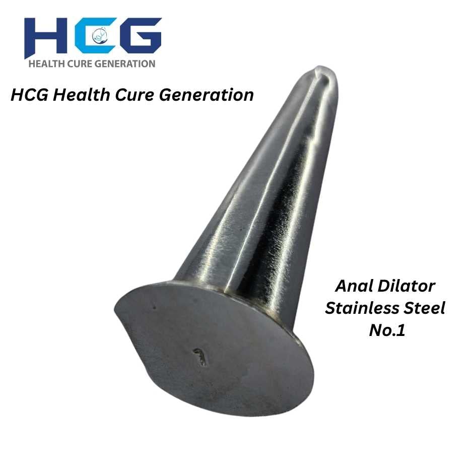 HCG Health Cure Generation Anal Deleter No. 1 Stainless Steel | Recruitment rectal dilator for use of piles, focus, strictness, proctology. Medicare and hospital grade equipment for clinic and home use HCG Health Cure Generation Anal Deleter No. 1 Stainless Steel | Recruitment rectal dilator for use of piles, focus, strictness, proctology. Medicare and hospital grade equipment for clinic and home use