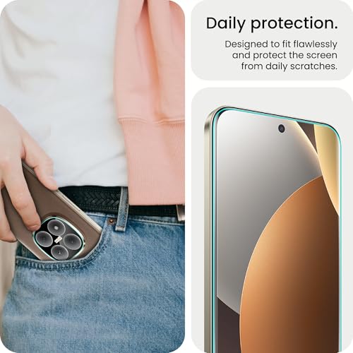 Image of ArmourPro Advanced HD+ UV Tempered Glass for Redmi Note 15 Pro Plus with Black Camera Lens Protector, Edge-to-Edge Clear Screen Guard, Anti-Scratch, Case Friendly, Bubble-Free Kit