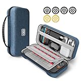 【Switch2 ケース 大容量】スイッチ2 ケース 高密度EVA防水 防塵 防汚 耐衝撃 軽量 ハードシェル 全面保護型 消臭 大容量 スイッチ本体/Joy-Con/電源アダプタ/24枚ゲームカード 小物など全部収納