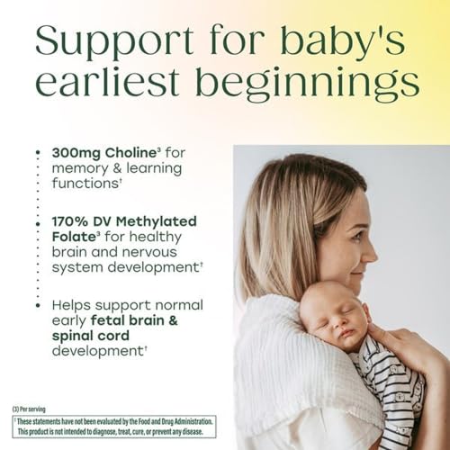 MegaFood Baby & Me 2 Prenatal Vitamins, Doctor Formulated, 60 Tablets - image 6