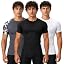 1# (3 Pack) Black / Camo Charcoal / White