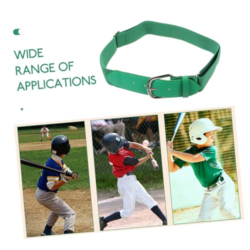 Kisangel Elastic Baseball Belt for Men and Women Adjustable Stretch Sports Belt Comfortable and Lightweight Nylon for Outdoor Activities and Casual Wear4