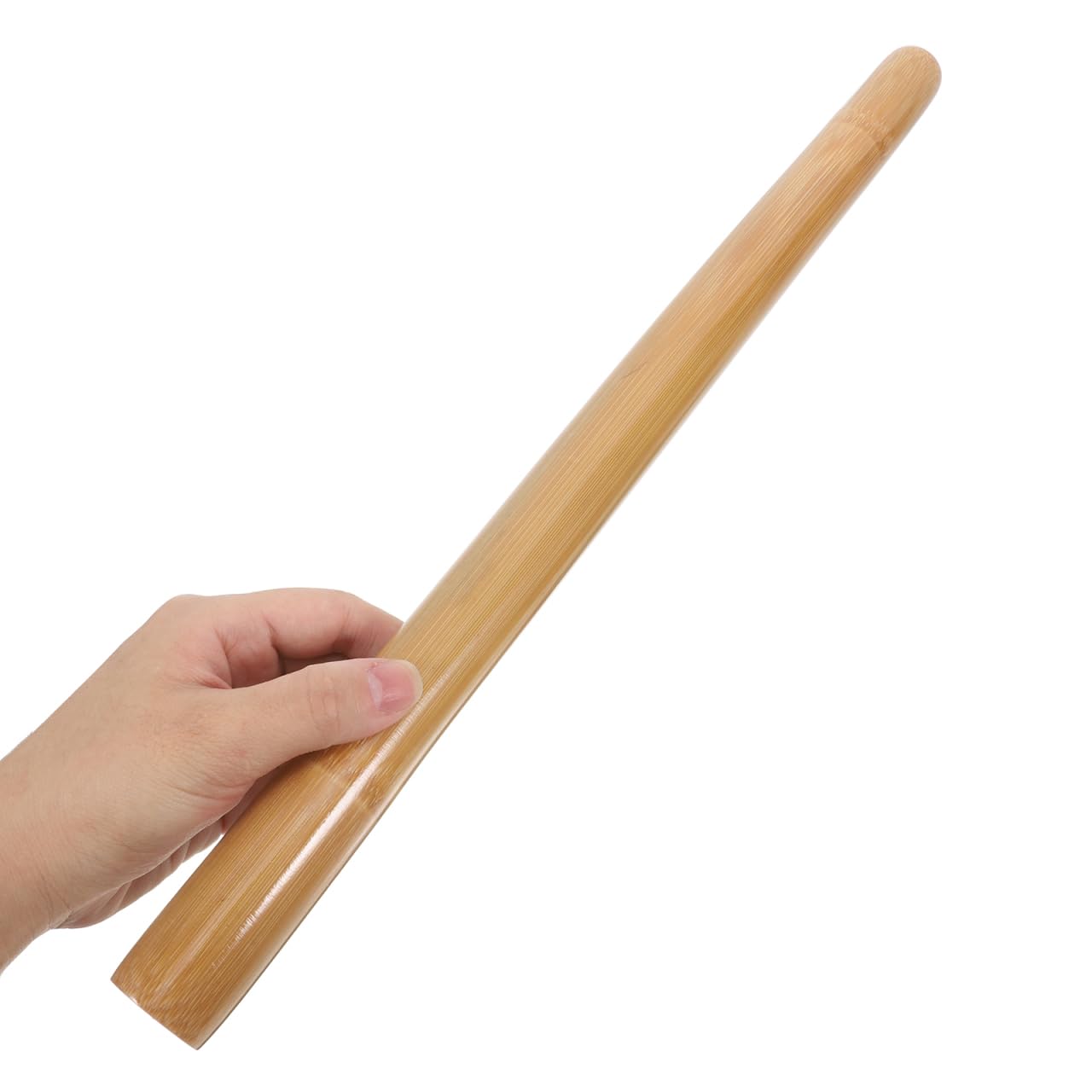 GALPADA Rodillo Madera Masaje de Bambú para Moldear el Cuerpo Bolsa de Viaje Portátil Adecuado para Masaje Corporal y Relajación en Salón o Viaje