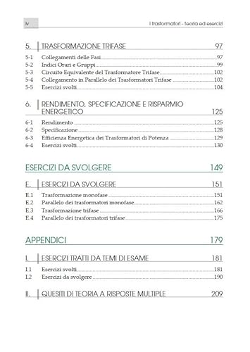 I Trasformatori - Teoria Ed Esercizi Per Corsi Di Laurea In Ingegneria - 4