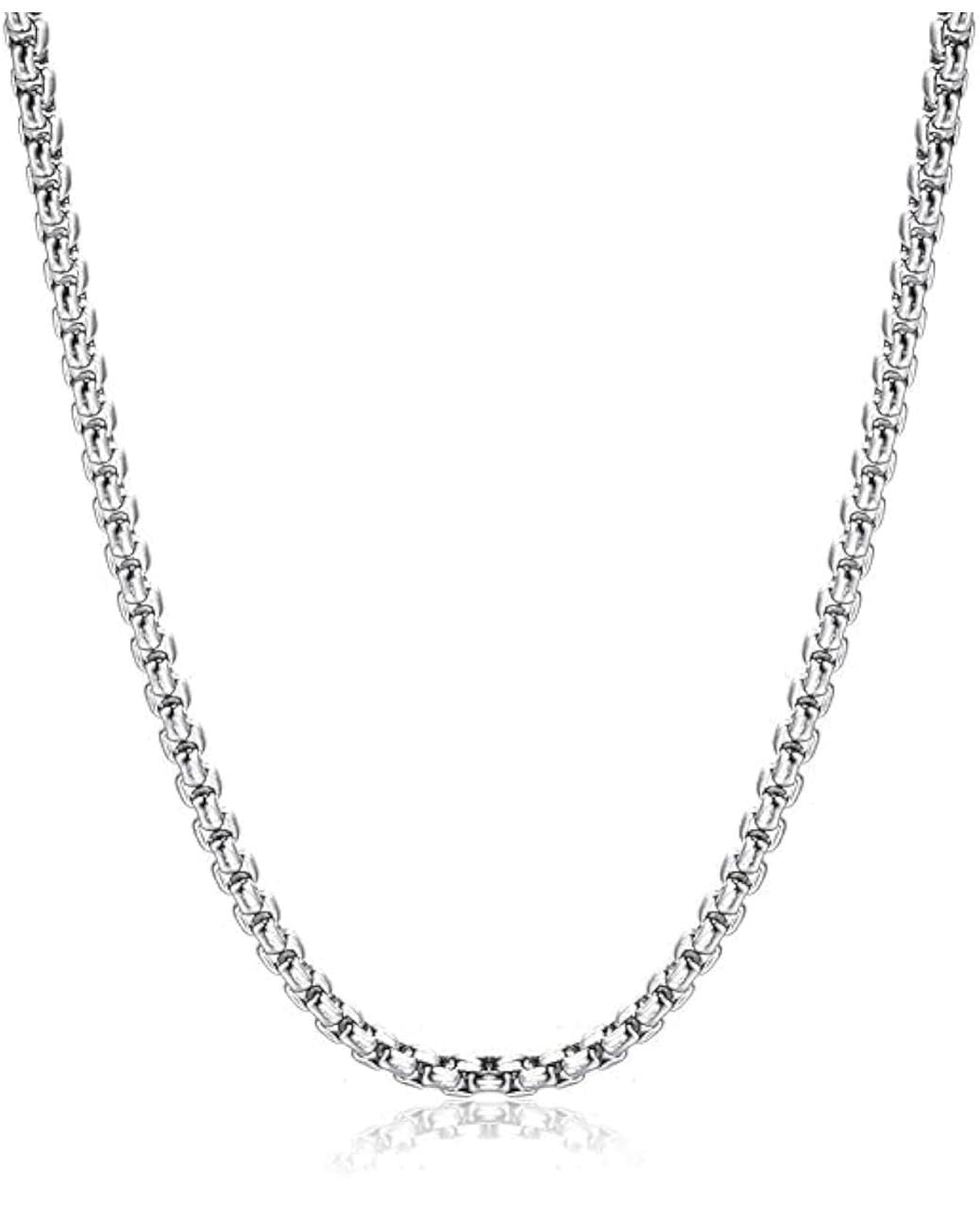 t trendy mart Stainless Steel Chain Necklace for Men Styling Symbol, wear casual and party also-picture-10