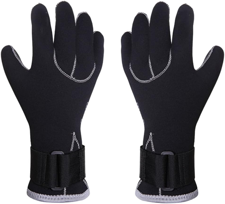 SHINEOFI MM Anti Scratch Diving Gloves Size S for Snorkeling, Black