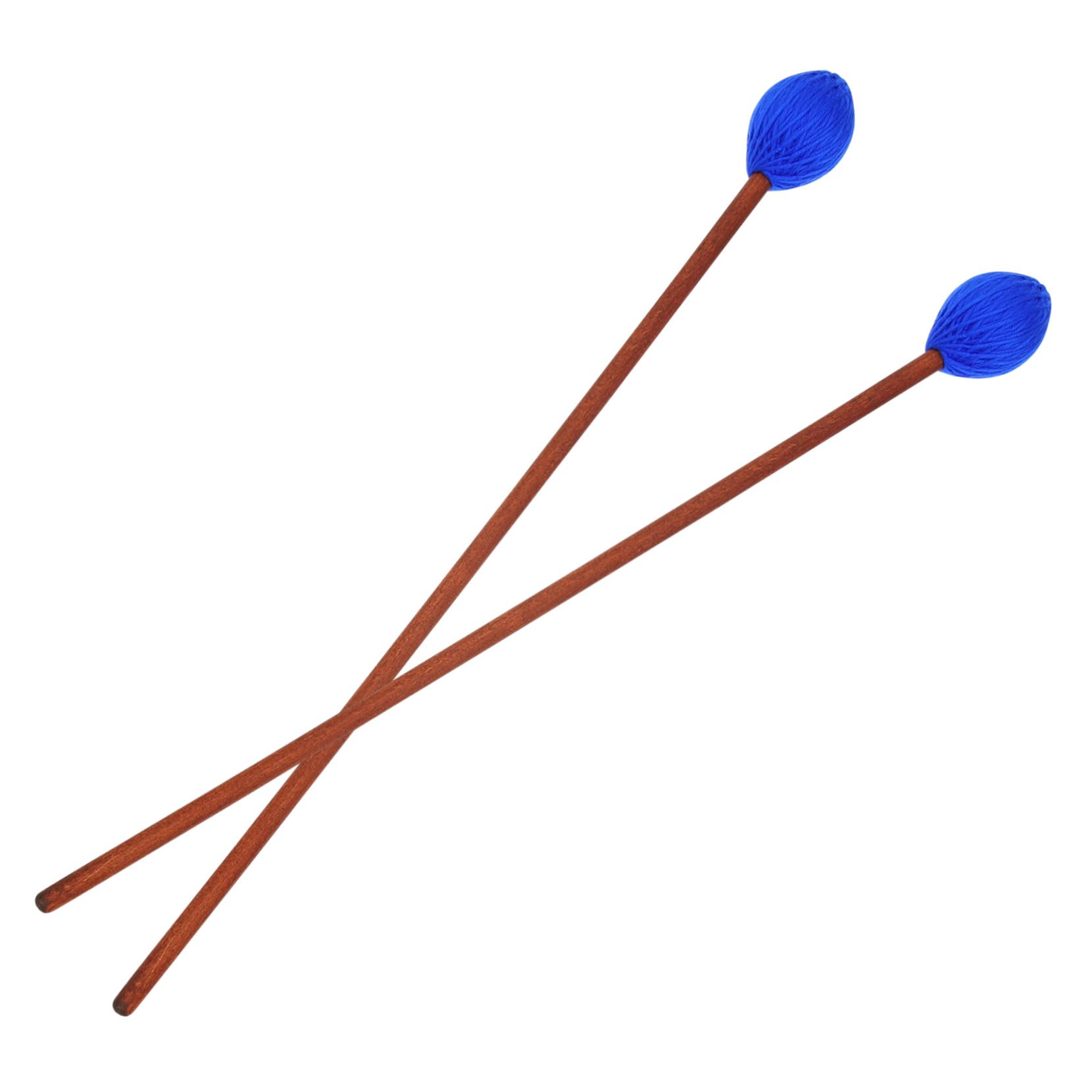 2 Piezas de Baquetas de Percusión para Instrumentos de Marimba Mango de Arce y Lana, Accesorio Ligero y Seguro para Músicos Profesionales Color Aleatorio