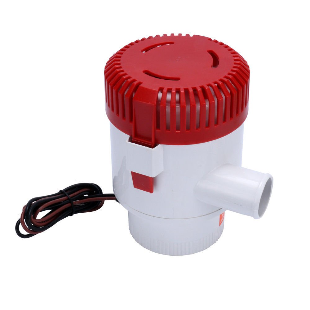 Pompe submersible 12 V 3700 GPH 40 mm Pompe de Cale Bateau 12v pour