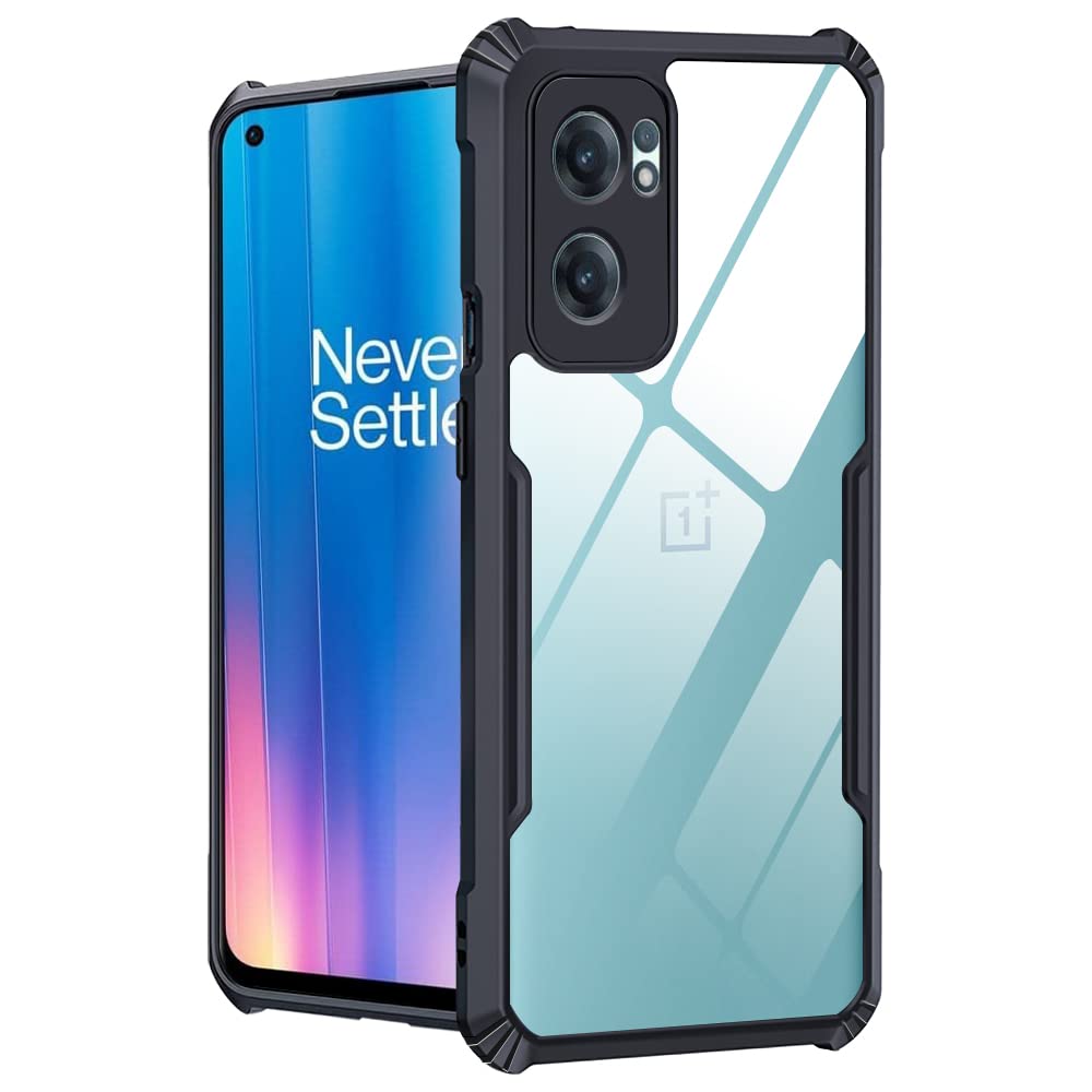 AmazonBasics TPU Shockproof Drop Protection Camera Protection Back Cover Case For Oneplus Nord Ce 2 - (Sides Black/Back Transparent) (B0BTTDZBBP) Amazon Price History, Amazon Price Tracker