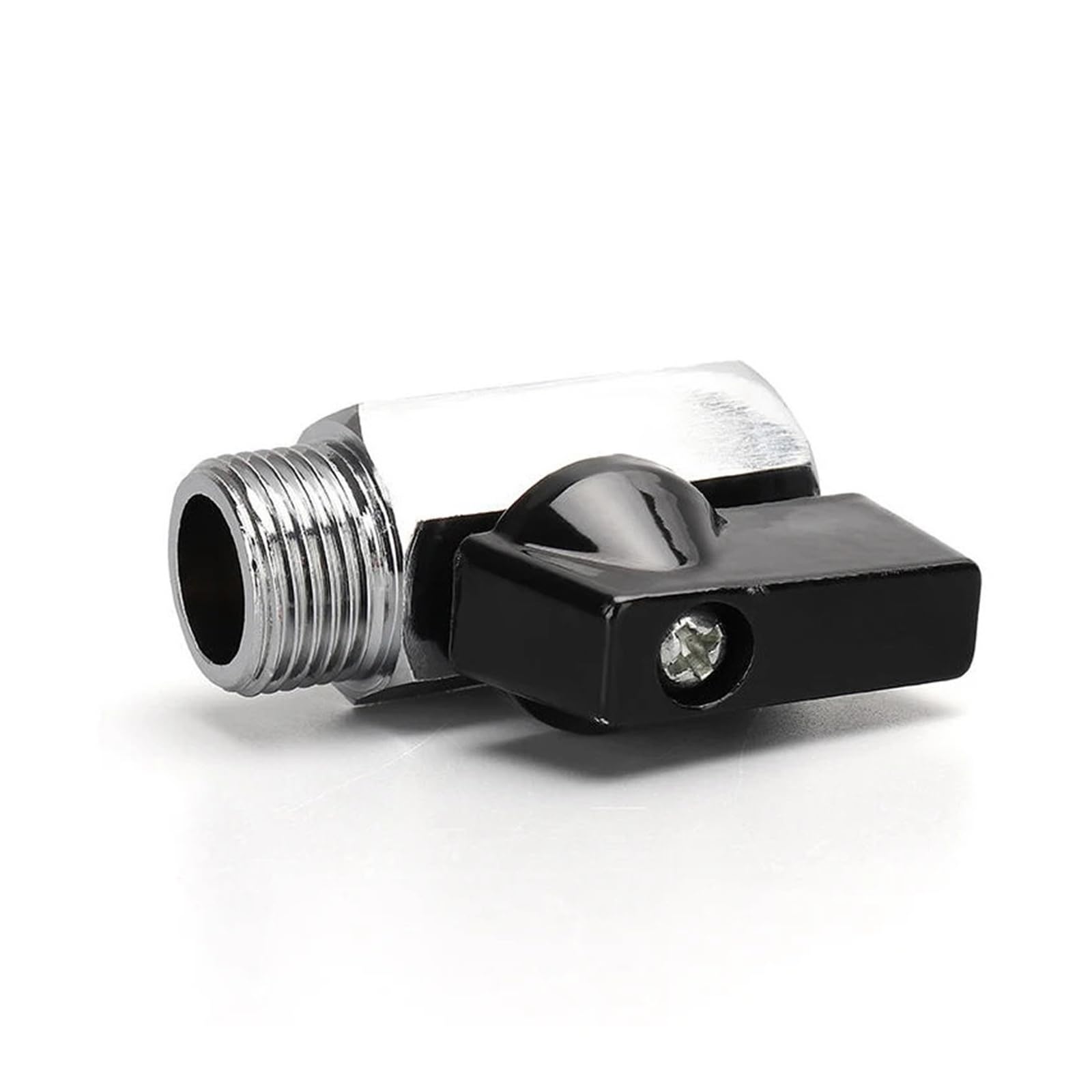 Pneumatyczna mini zawór kulowy 1/8" 1/4" 3/8" 1/2" G prosty gwint NPT męski do żeńskiego kompresora wody z zaworem spustowym (emale to female to female 01, NPT)