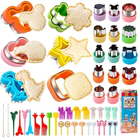 Ausstechformen Ausstecher Brot und Gemüse 48 Stück Cover