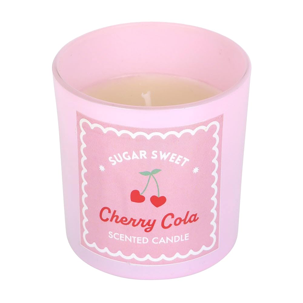 Quitting Hollywood Multicoloured Sugar Sweet Cherry Cola Candle