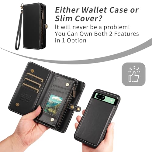Coque Google Pixel 8A CSYBYW008 UK Noir de protection quotidienne - 3