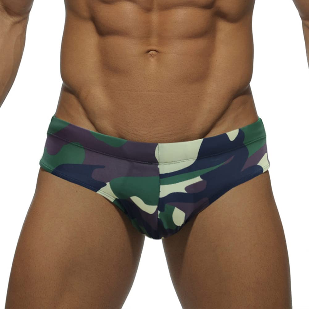 likejump Men's Swimming Trunks Water Sports Swimming Briefs Surf Shorts Swimsuit Trunk Swimming Shorts-picture-15