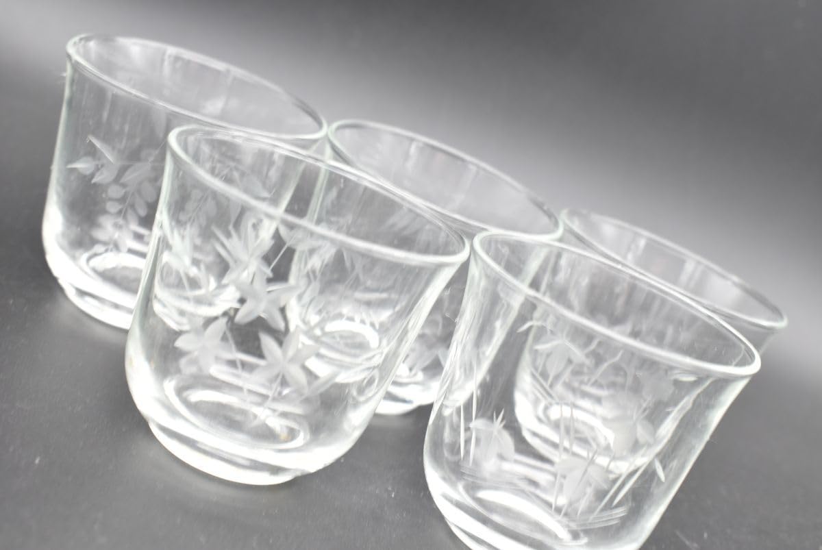 Amazon.co.jp: ノーブランド品 KAMEIGLASSカメイガラス五様冷茶セット