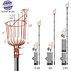 Walensee 5.5FT Fruit Picker, Adjustable Fruits Picker Tool with Lightweight Stainless Steel Pole and Big Basket, Fruit Catcher Equipment Tree Picker for Apples Mango Pear Orange Avocados Fruit Picking