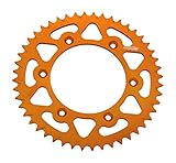 Outlaw Racing OR3206553-O Aluminum Rear Sprocket Orange-53T Ktm SX XC EXC MXC