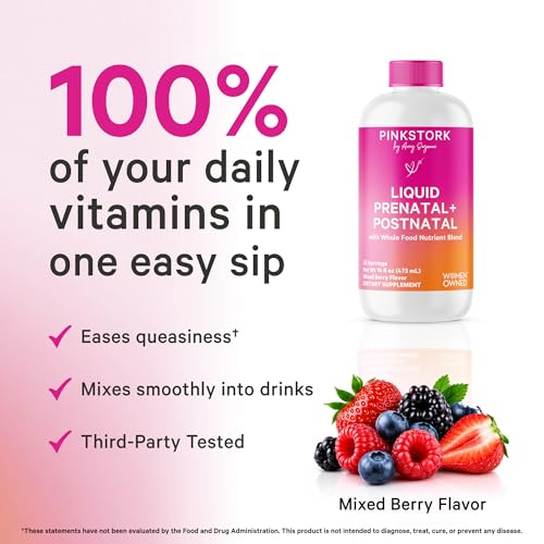 Pink Stork Liquid Prenatal Postnatal Multivitamin