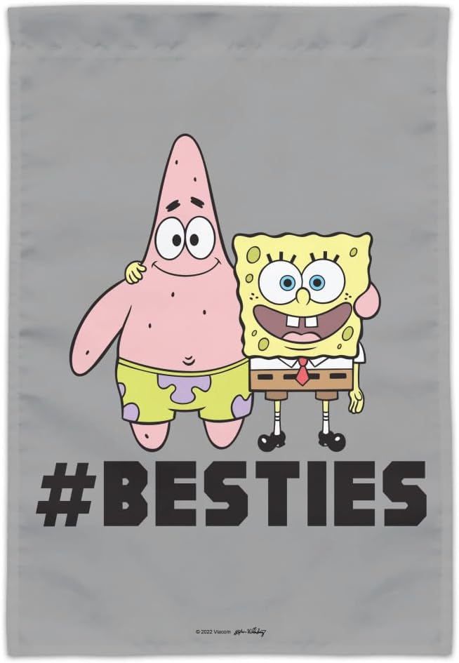 SpongeBob Besties Garden Yard Flag