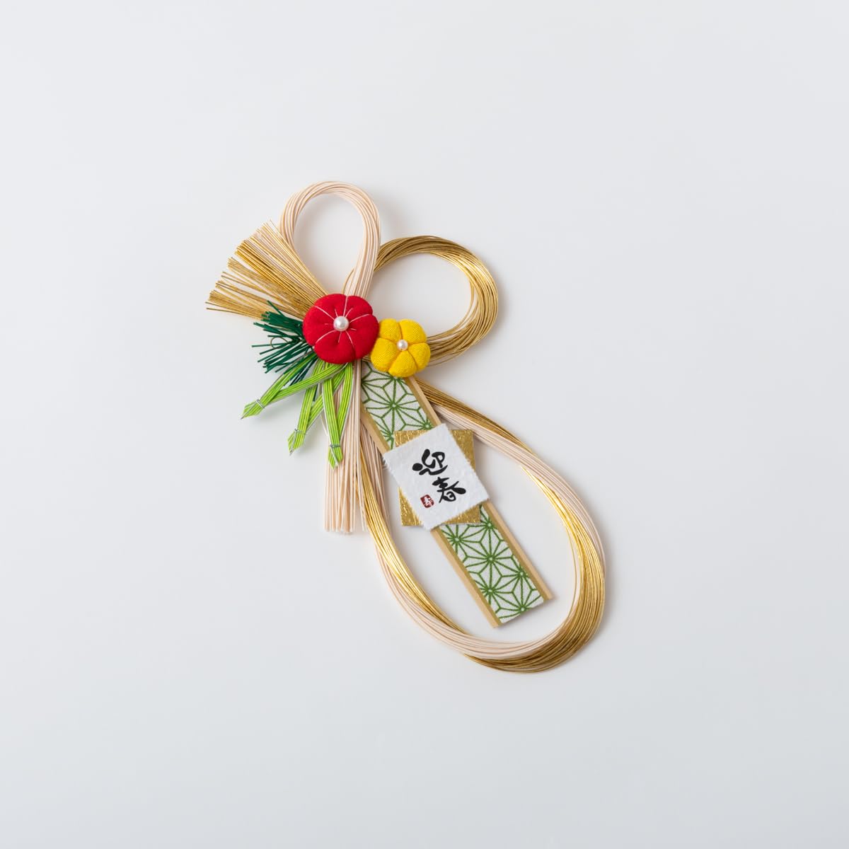 Amazon.co.jp: 秀〆 正月飾り しめ縄 水引 水引飾り 結ノ心水引（咲