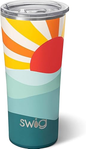 Vista 40 de Swig Life - Vaso aislado de 32 onzas, vaso de café de viaje con tapa, taza de café de viaje compatible con portavasos, de acero inoxidable con tapa