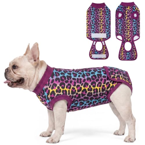 Image of cyeollo Dog Surgery Recovery Suit, Surgical Onesie for Female & Male Dogs | Prevents Licking, Cone Alternative, Ideal After Spay & Neuter, Protects Surgical Wounds, Easy Potty Access, 4-Way Stretch