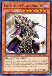 Yu-Gi-Oh! - Endymion, The Master Magician - SR08-EN005 - Common - 1st Edition - Structure Deck: Order of The Spellcasters
